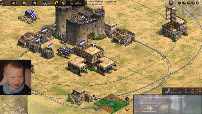 Age of Empires II stream Rubenstock