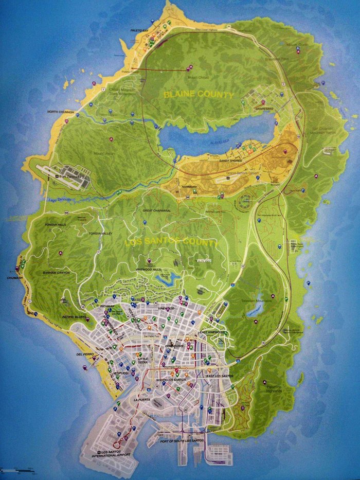 gta v mapa