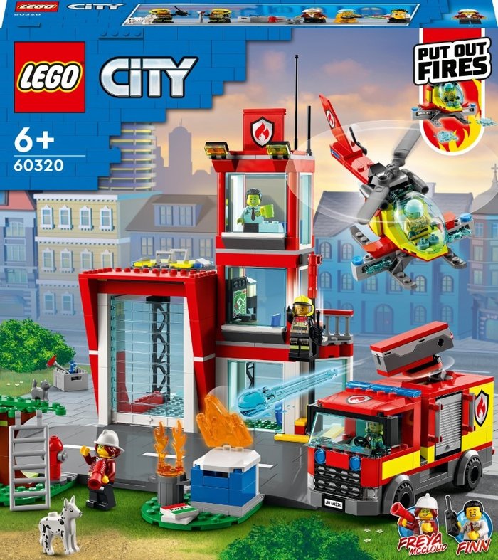 Zestaw LEGO City: Remiza strażacka