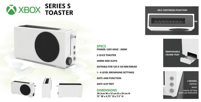 Xbox Series S Toster