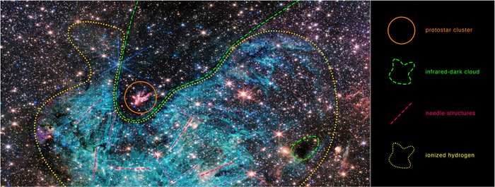 Fot. NASA, ESA, CSA, STScI, and S. Crowe (University of Virginia)