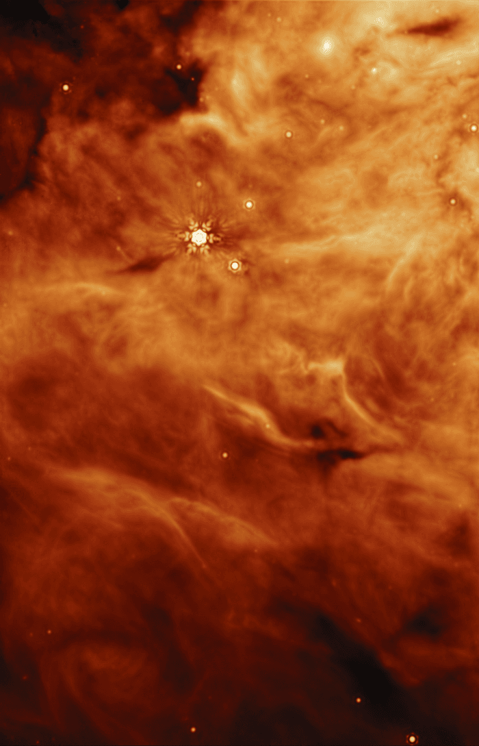 Foto: NASA, ESA, CSA, W.R.M. Rocha (LEI), Leah Hustak (STScI)