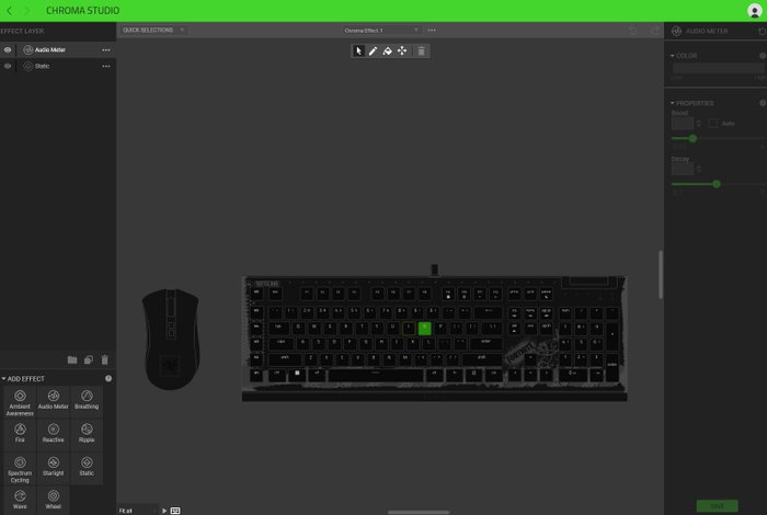 Razer BlackWidow v4 X Fortnite Edition