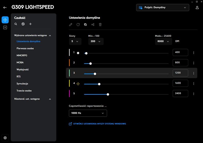 Logitech G G309 Lightspeed