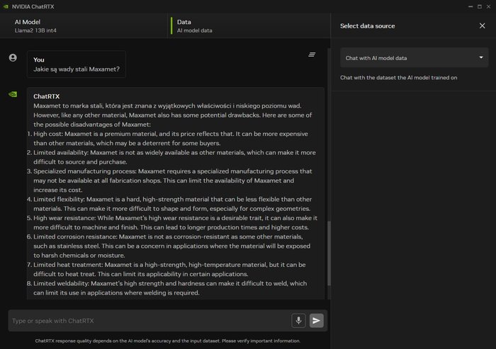 NVIDIA ChatRTX