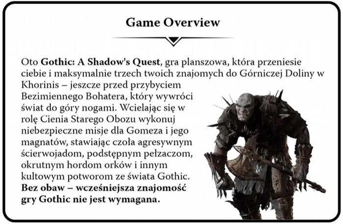 Gothic: A Shadow's Quest