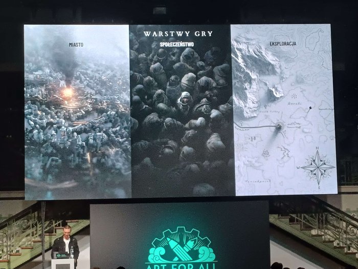 Frostpunk stoi wieloma warstwami gameplayowymi, koncepcyjnymi i produkcyjnymi.
