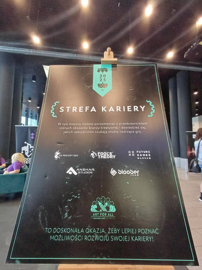 Uczestnicy mogli też po prosto usiąść z devami, by porozmawiać w cztery oczy o czymkolwiek tylko chcą.