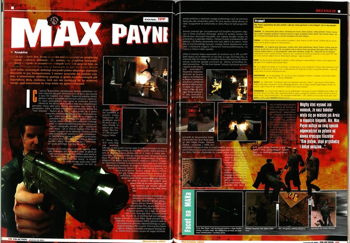 Nasza archiwalna recenzja gry Max Payne.