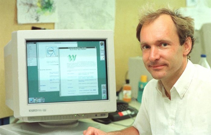Tim Berners-Lee, fot. CERN